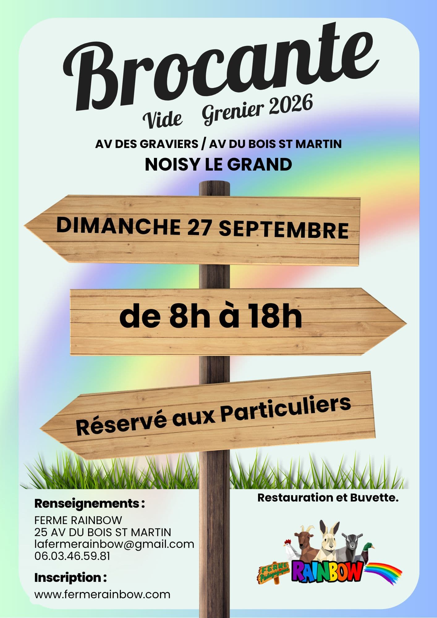 Brocante de la Ferme Rainbow 2026